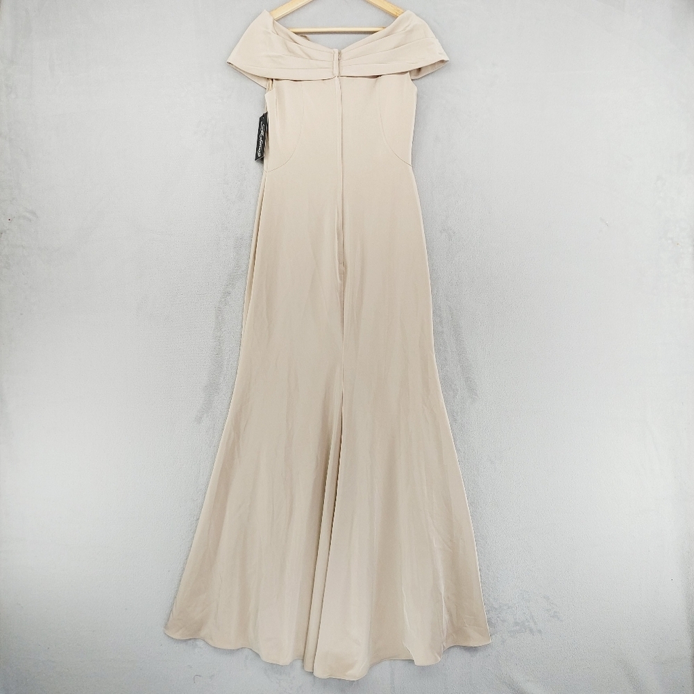 New La Femme 29537 Fitted Off Shoulder Evening Dress P304 - Picture 5 of 10